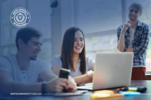 الروتين اليومي لطالب التعليم الإلكتروني-جامعة فيرتكس