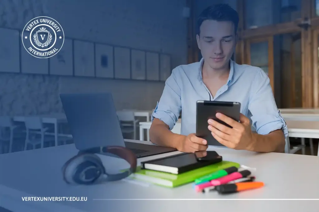 اقتصاد المعرفة في التعليم الرقمي: كيف تمثّل الدراسة في فيرتكس استثمارًا واعيًا في المستقبل؟ The Knowledge Economy in Digital Education: How Studying at Vertex Represents a Conscious Investment in the Future