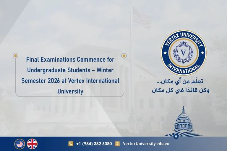The Commencement of Final Examinations for Undergraduate Students - Winter 2026